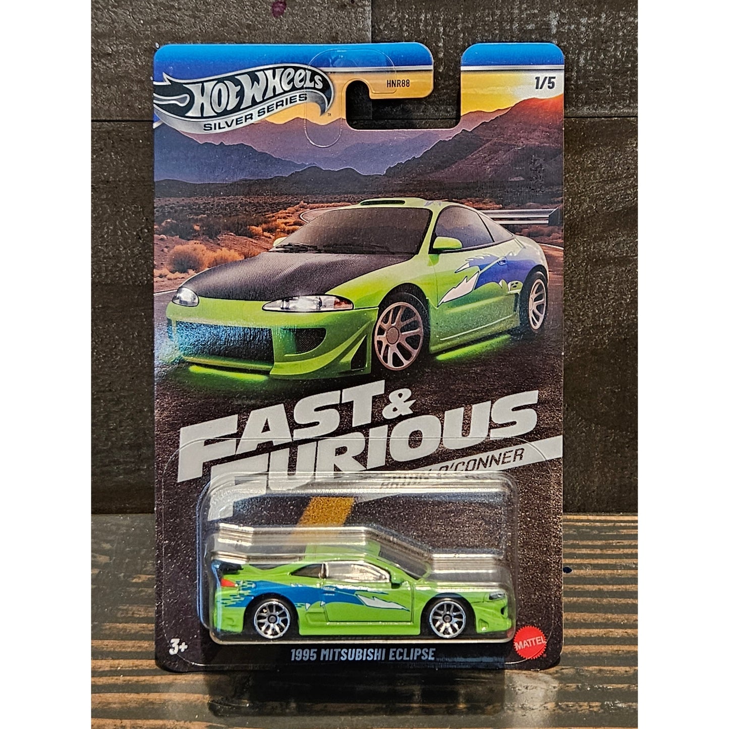 Hot Wheels 2025 Fast & Furious Brian O'Connor – Silver Series - 5 Car Set