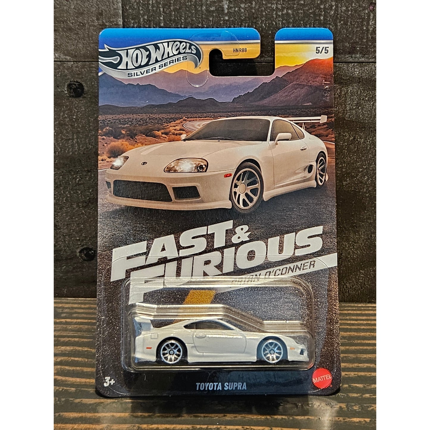 Hot Wheels 2025 Fast & Furious Brian O'Connor – Silver Series - 5 Car Set