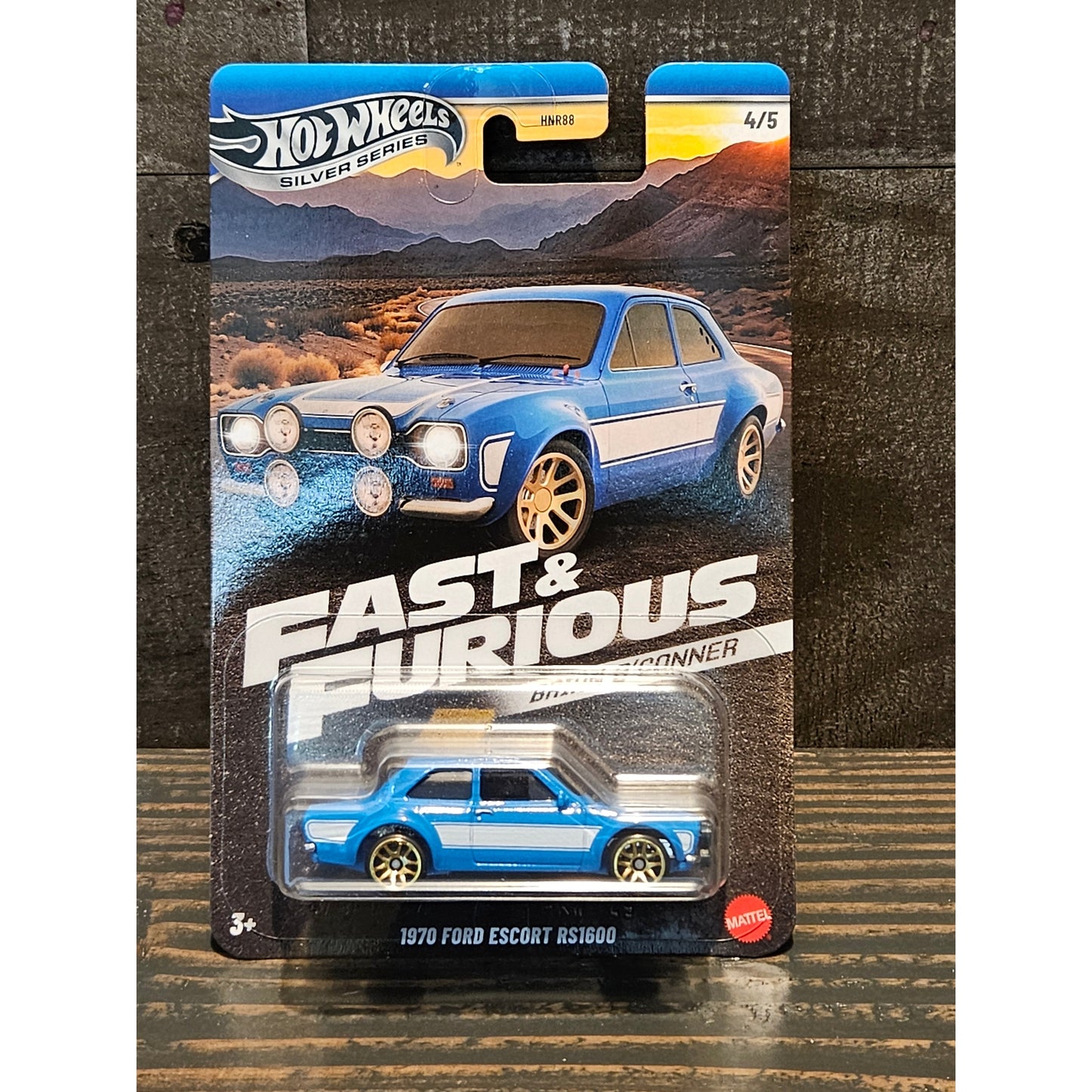 Hot Wheels 2025 Fast & Furious Brian O'Connor – Silver Series - 5 Car Set