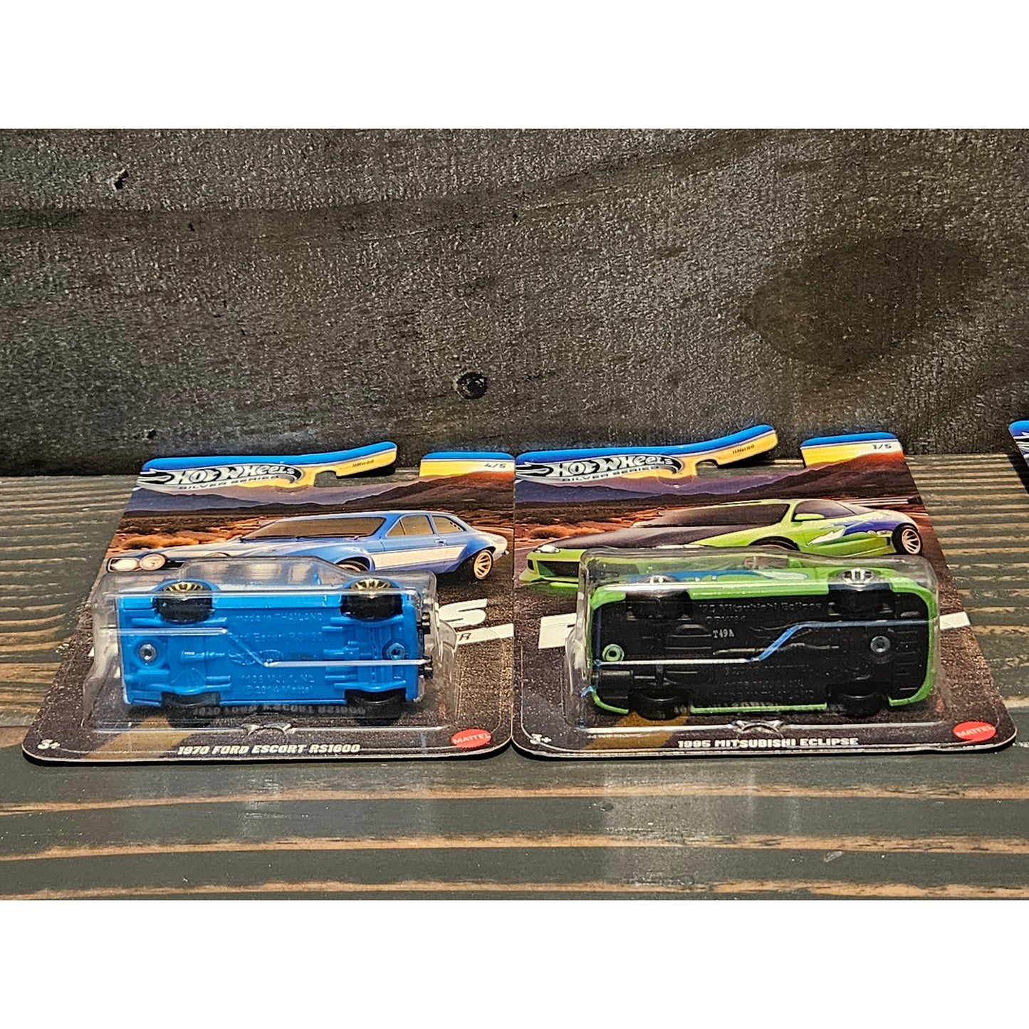Hot Wheels 2025 Fast & Furious Brian O'Connor – Silver Series - 5 Car Set